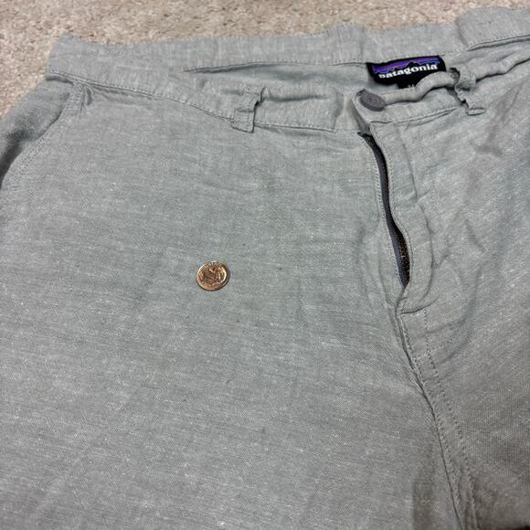 Patagonia Back Step 10" Hemp Organic Cotton Shorts Men's 34 - Picture 10 of 11